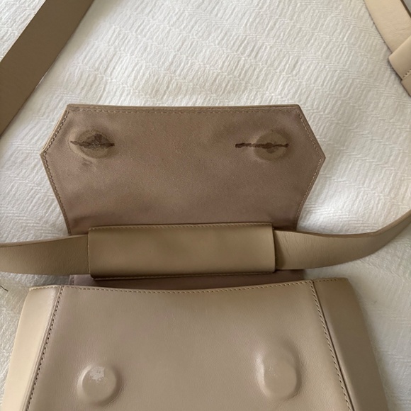 COS leather structured crossbody bag,bone, EUC - Picture 16 of 16